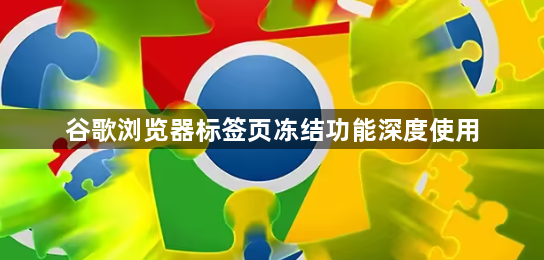 谷歌浏览器标签页冻结功能深度使用1