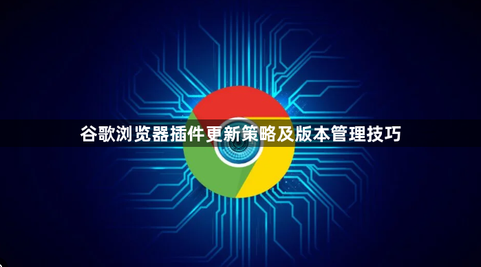 谷歌浏览器插件更新策略及版本管理技巧1