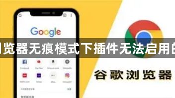 Google浏览器无痕模式下插件无法启用的设置技巧1