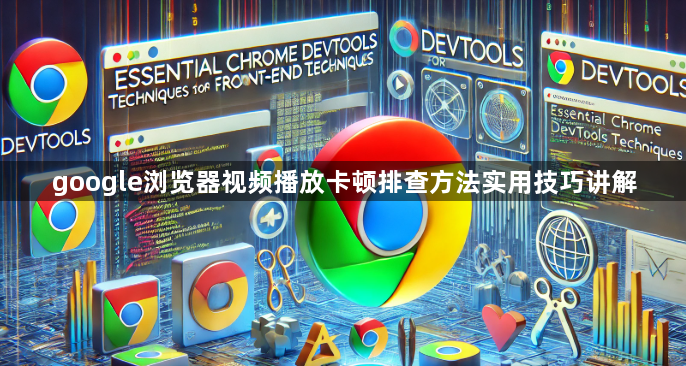 google浏览器视频播放卡顿排查方法实用技巧讲解1