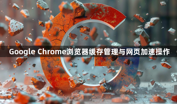 Google Chrome浏览器缓存管理与网页加速操作1
