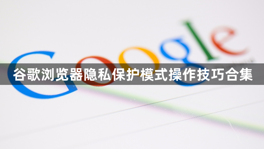谷歌浏览器隐私保护模式操作技巧合集1