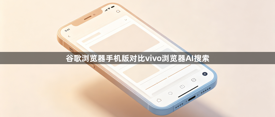 谷歌浏览器手机版对比vivo浏览器AI搜索1