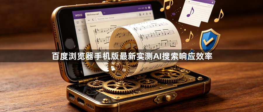百度浏览器手机版最新实测AI搜索响应效率1