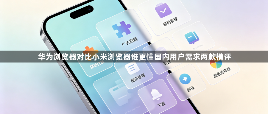 华为浏览器对比小米浏览器谁更懂国内用户需求两款横评1