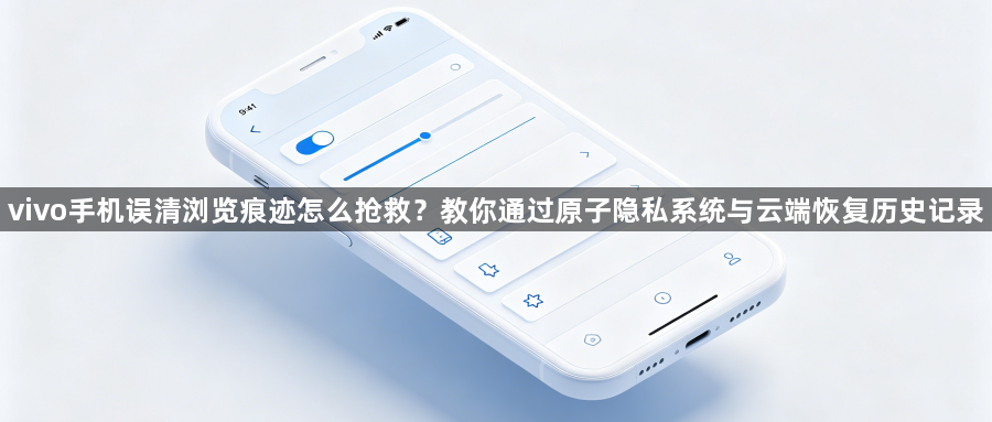 vivo手机误清浏览痕迹怎么抢救？教你通过原子隐私系统与云端恢复历史记录1