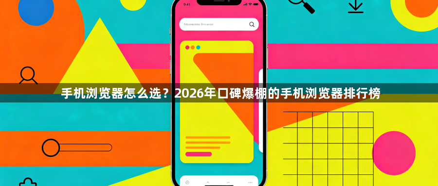 手机浏览器怎么选？2026年口碑爆棚的手机浏览器排行榜1