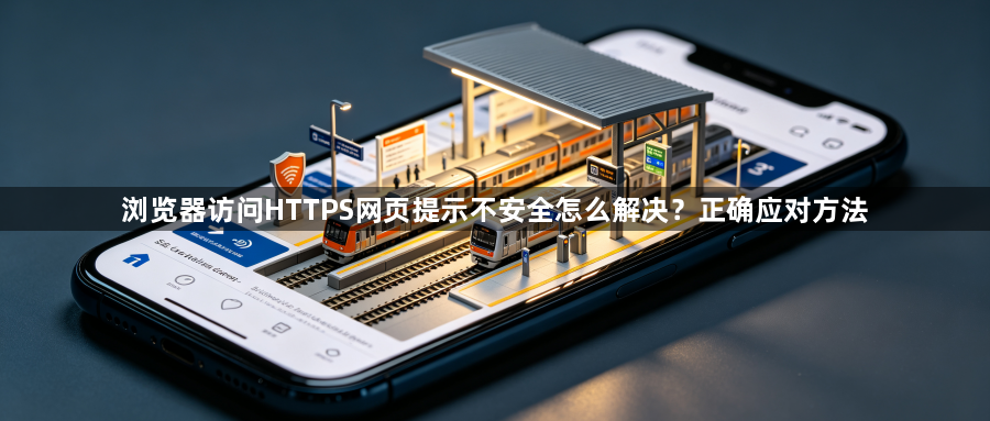 浏览器访问HTTPS网页提示不安全怎么解决？正确应对方法1