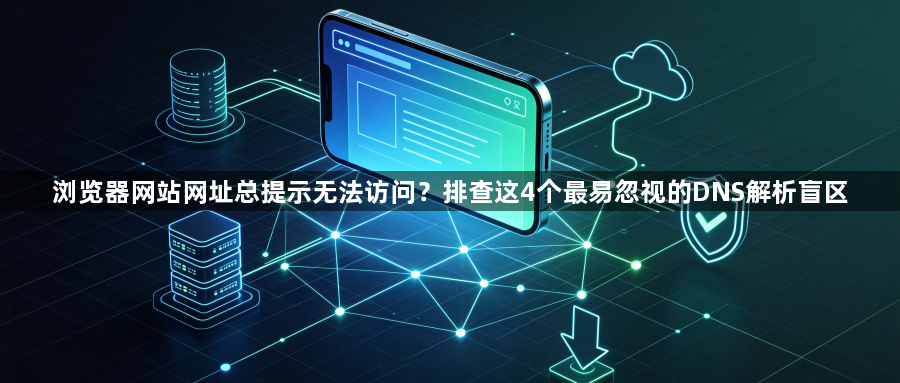 浏览器网站网址总提示无法访问？排查这4个最易忽视的DNS解析盲区1