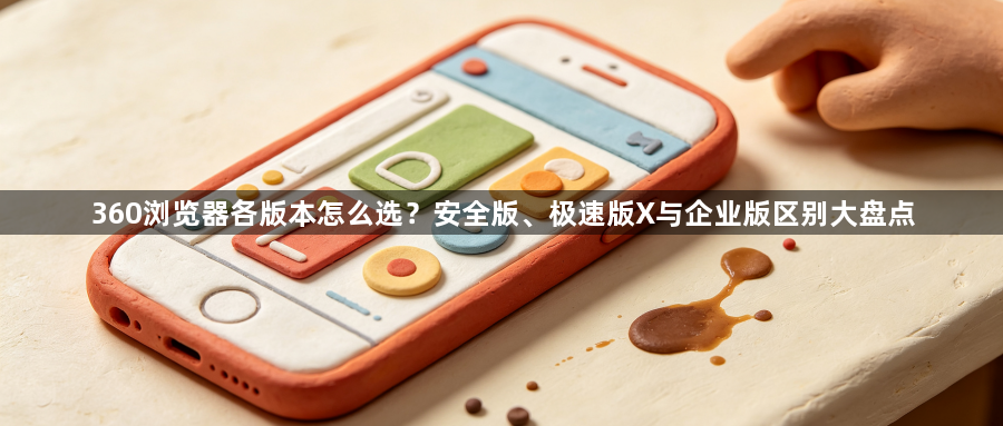 360浏览器各版本怎么选？安全版、极速版X与企业版区别大盘点1