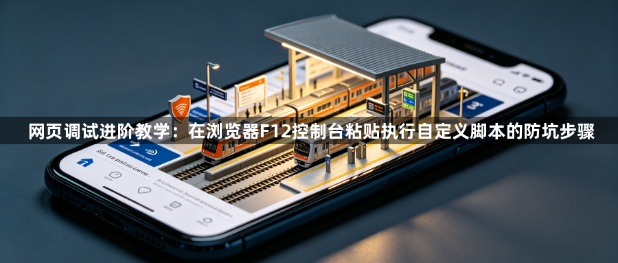 网页调试进阶教学:在浏览器F12控制台粘贴执行自定义脚本的防坑步骤1