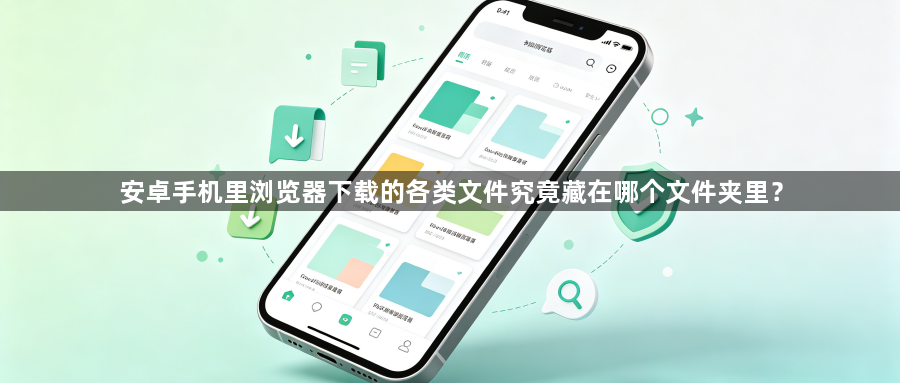 安卓手机里浏览器下载的各类文件究竟藏在哪个文件夹里？1