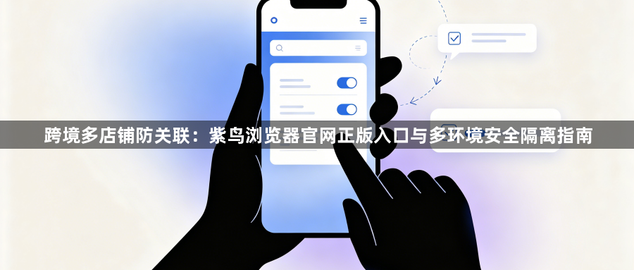 跨境多店铺防关联：紫鸟浏览器官网正版入口与多环境安全隔离指南1