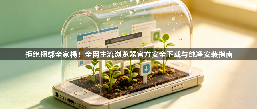 拒绝捆绑全家桶！全网主流浏览器官方安全下载与纯净安装指南1