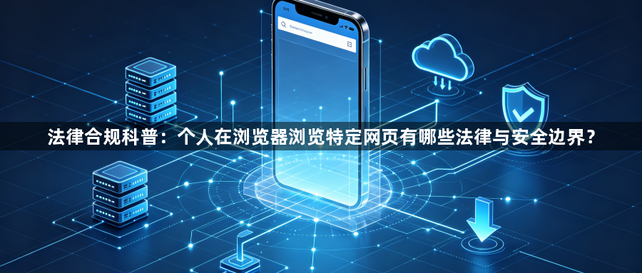 法律合规科普：个人在浏览器浏览特定网页有哪些法律与安全边界？1