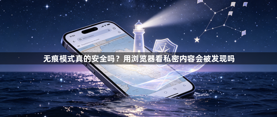 无痕模式真的安全吗？用浏览器看私密内容会被发现吗1