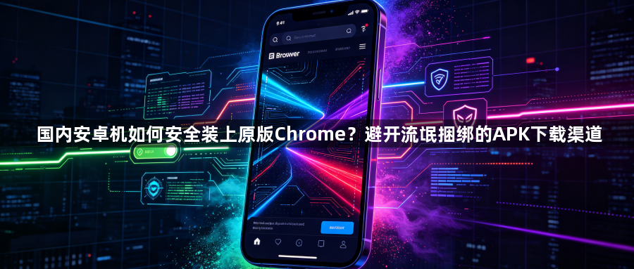 国内安卓机如何安全装上原版Chrome？避开流氓捆绑的APK下载渠道1