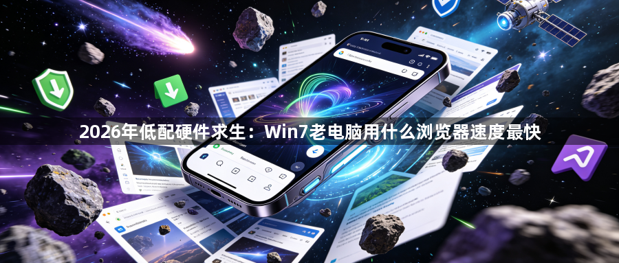 2026年低配硬件求生:Win7老电脑用什么浏览器速度最快1