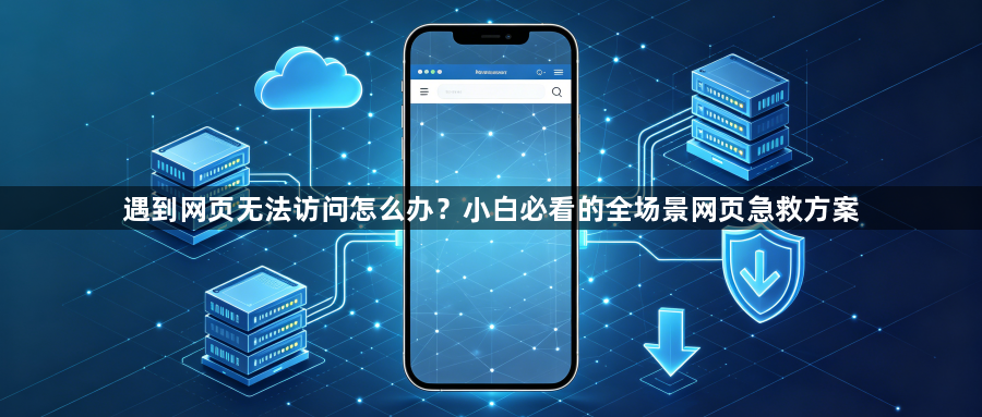 遇到网页无法访问怎么办?小白必看的全场景网页急救方案1