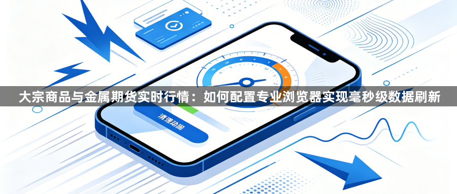 大宗商品与金属期货实时行情：如何配置专业浏览器实现毫秒级数据刷新1
